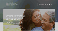 Desktop Screenshot of birchlakedental.com